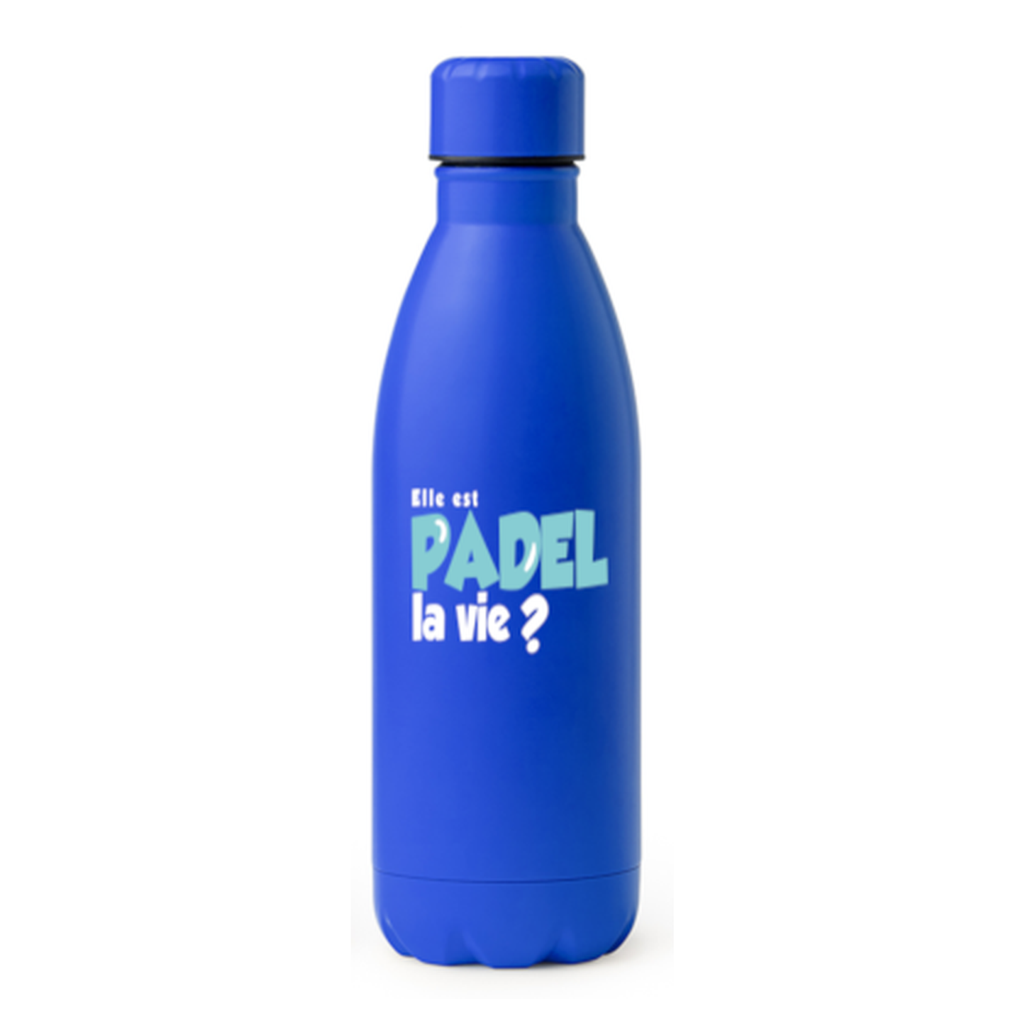 Gourde « Elle est padel la vie ? » – Pack Turquoise