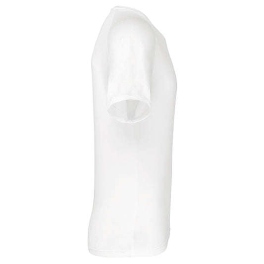 T-shirt Technique Blanc – Logo Cœur – Pack Turquoise