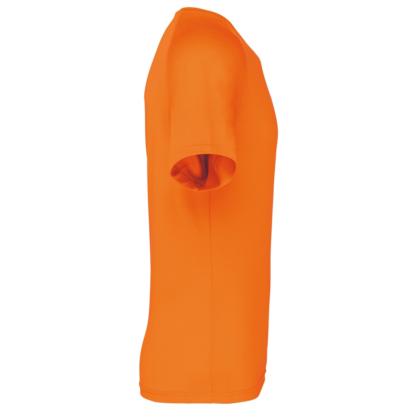 T-shirt Technique Orange – Phrase Cœur – Pack Noir