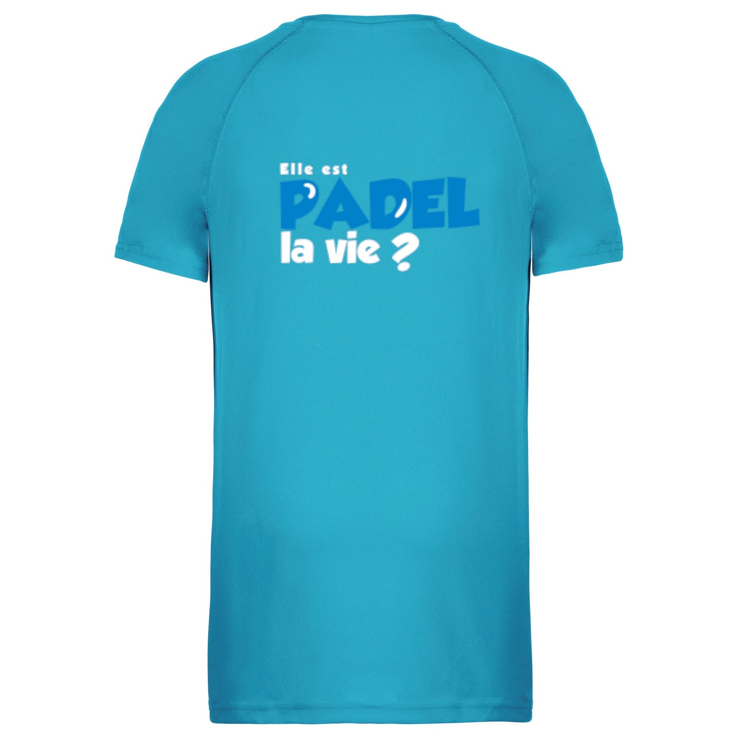 T-shirt Technique Turquoise – Logo Cœur – Pack Turquoise