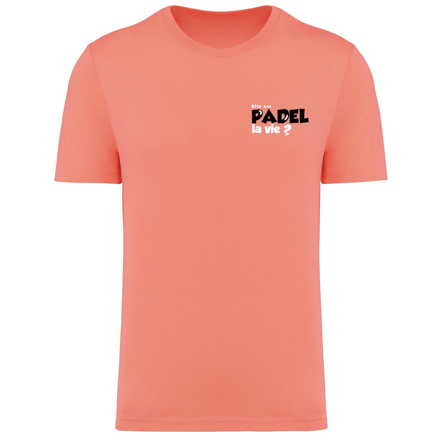 T-shirt – phrase Cœur – Pack Noir