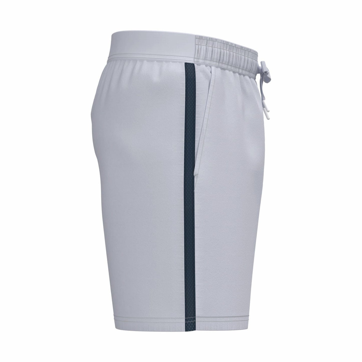 Short Blanc – Logo Jambe gauche – Pack Turquoise