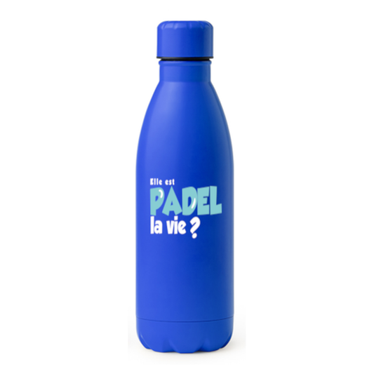 Gourde « Elle est padel la vie ? » – Pack Turquoise