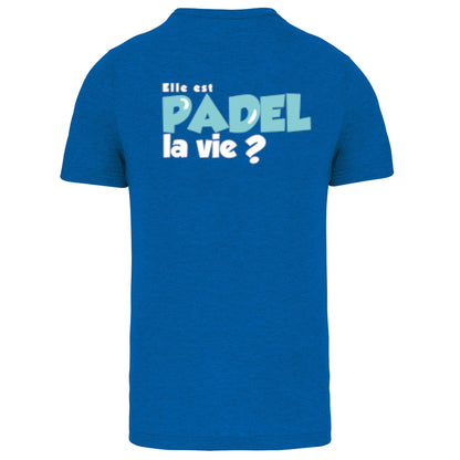 T-shirt Bleu Roi – Logo Cœur – Pack Turquoise