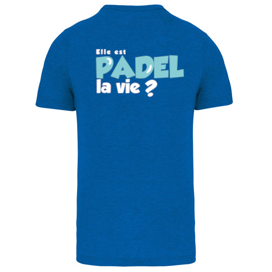 T-shirt Bleu Roi – Logo Cœur – Pack Turquoise