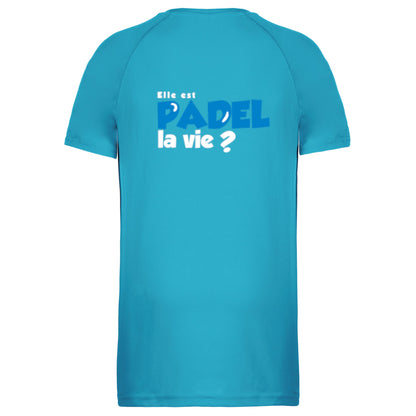 T-shirt Technique Turquoise – Logo Cœur – Pack Turquoise