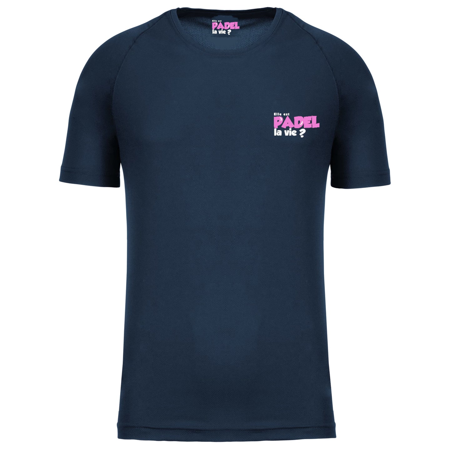 T-shirt Technique W Pack Marine / Rose
