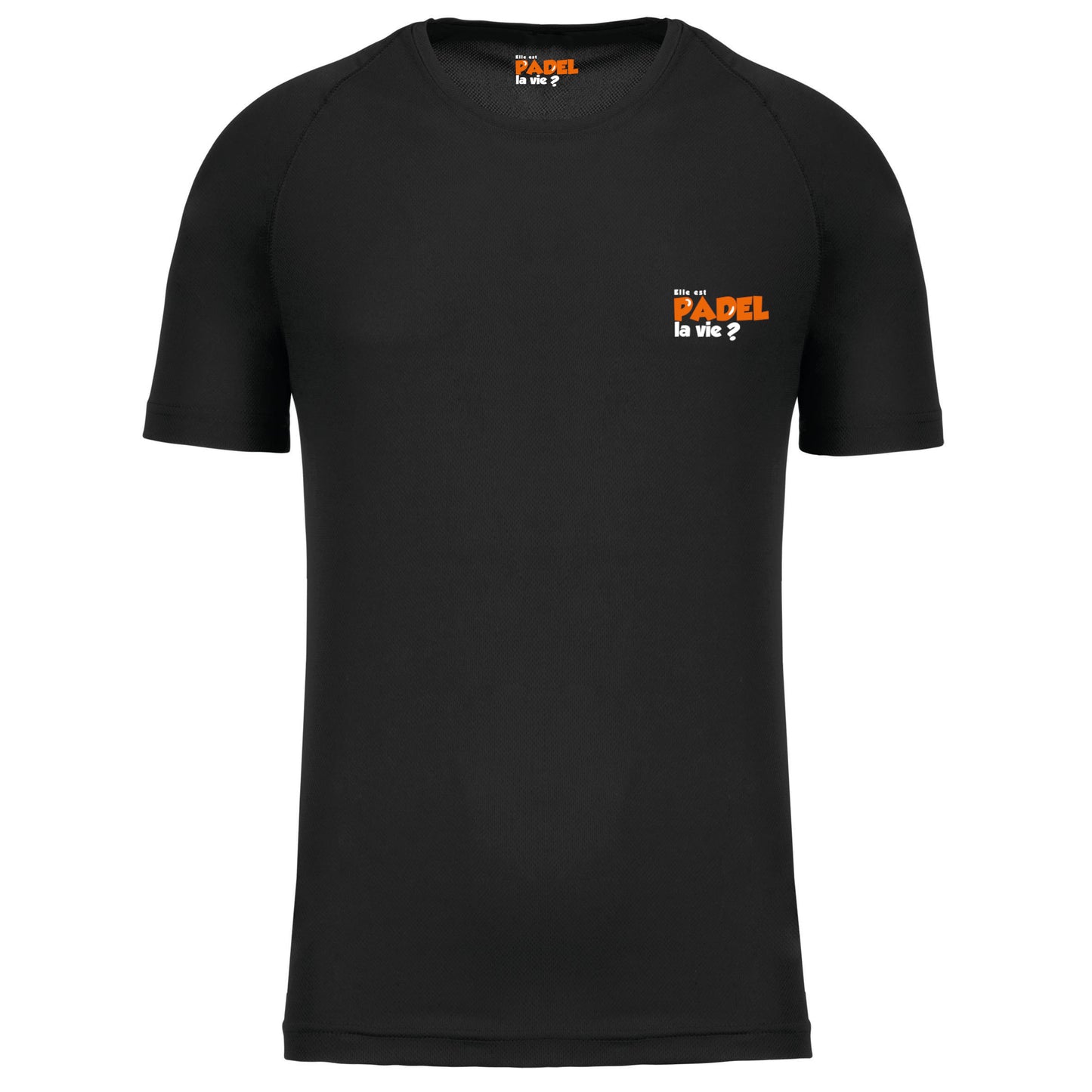 T-shirt Technique Pack Noir