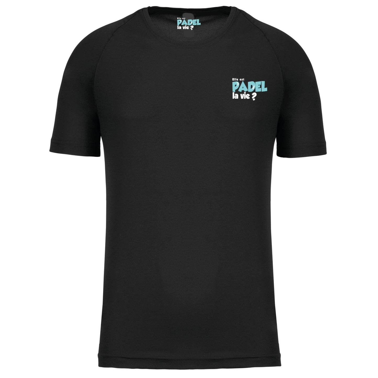 T-Shirt Technique W Pack Noir / Ciel