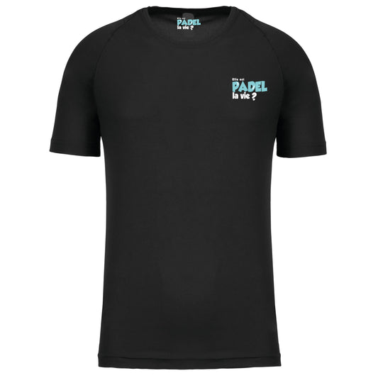 T-Shirt Technique W Pack Noir / Ciel