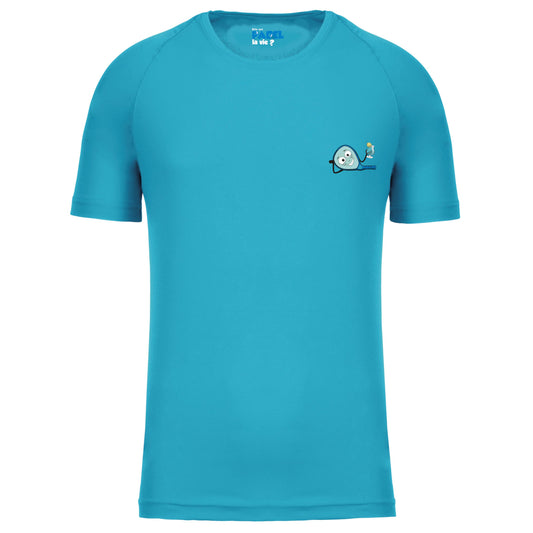 T-shirt Technique W Pack Turquoise