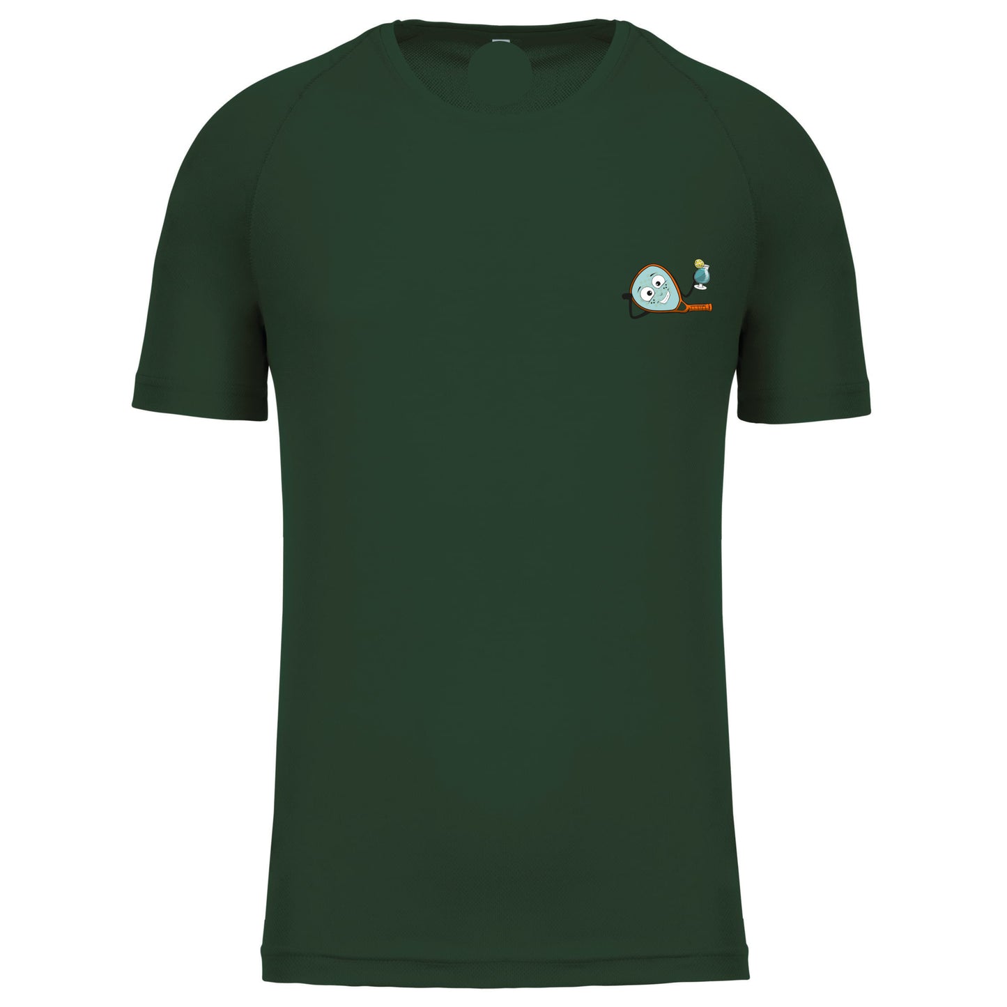 T-shirt Technique – Logo Cœur – Pack Vert
