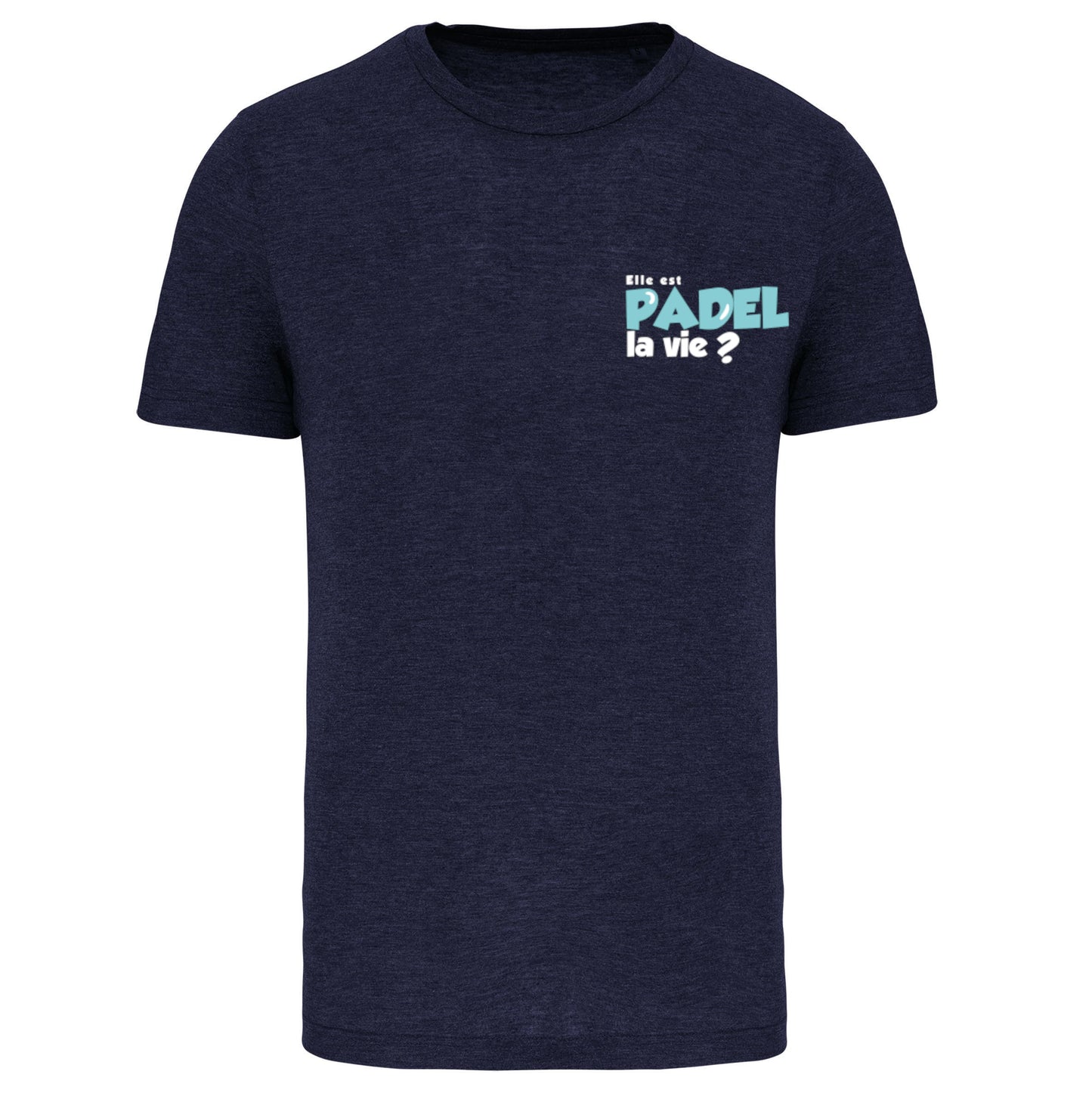 T-shirt Marine – phrase Cœur – Pack Turquoise