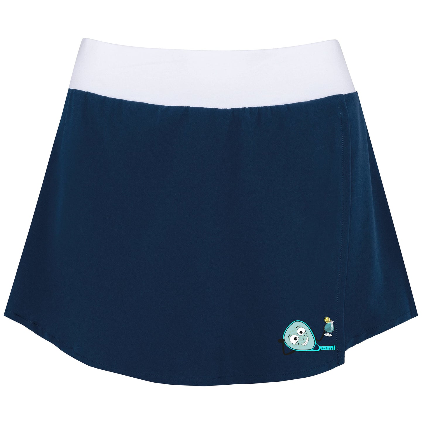 Jupe Marine – Logo Jambe gauche – Pack Turquoise