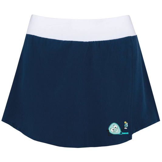Jupe Marine – Logo Jambe gauche – Pack Turquoise