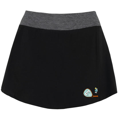 Jupe Noir– Logo Jambe gauche – Pack Noir