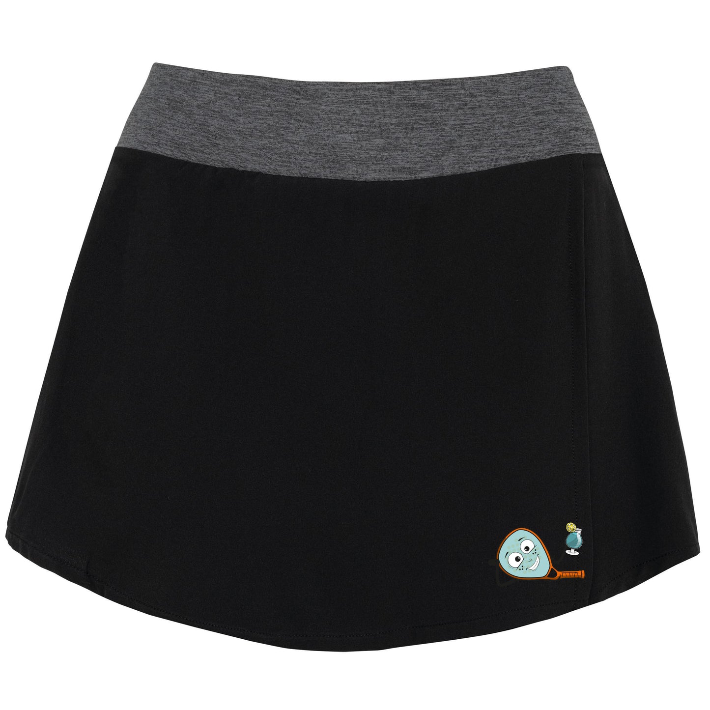 Jupe Noir– Logo Jambe gauche – Pack Noir