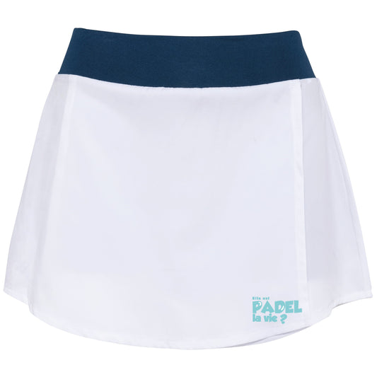 Jupe Blanche – phrase Jambe gauche – Pack Turquoise