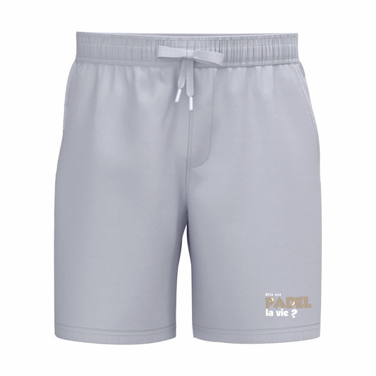 Short Blanc – Pack Noir / Taupe
