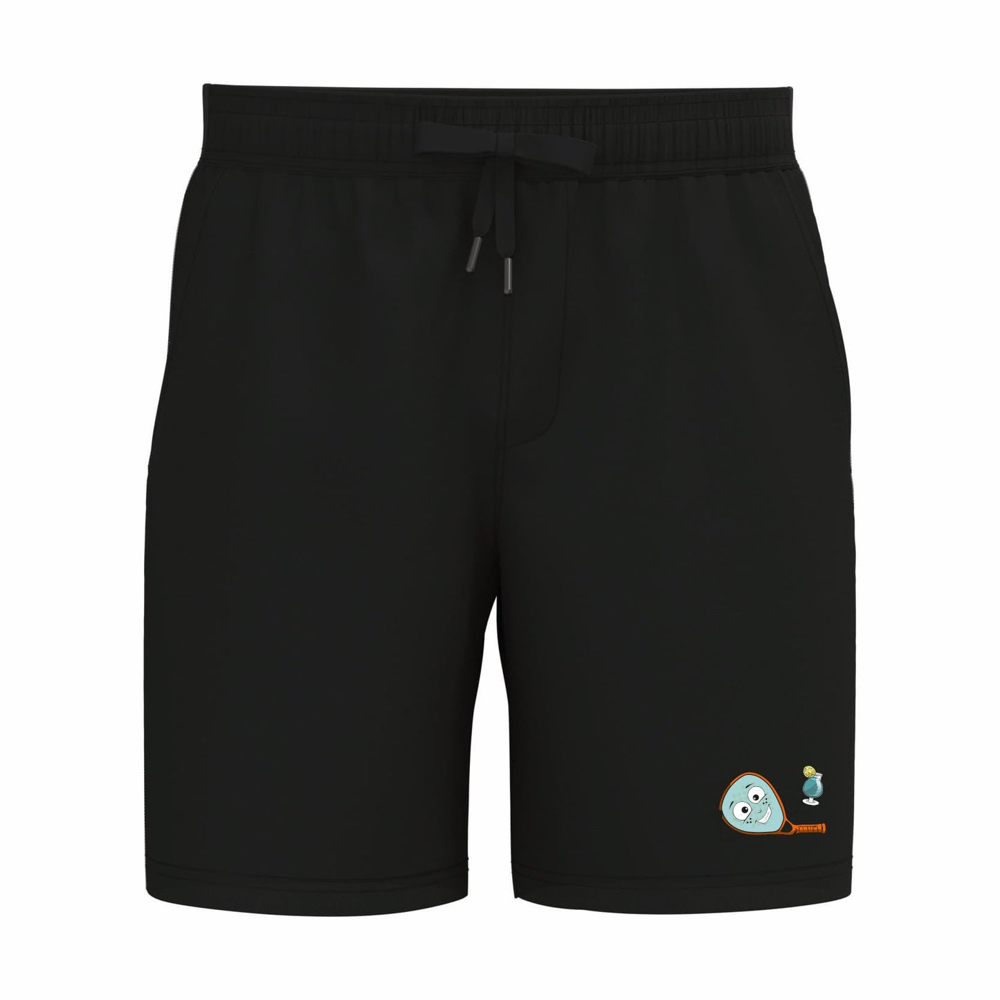 Short Noir – Logo Jambe gauche – Pack Noir