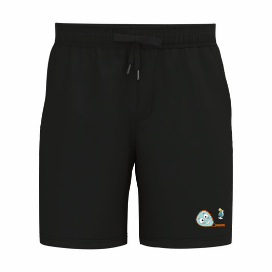 Short Noir – Logo Jambe gauche – Pack Noir