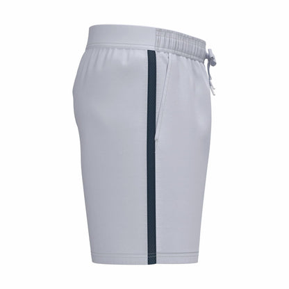 Short Blanc – Logo Jambe gauche – Pack Turquoise