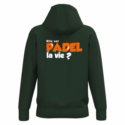 Sweat à capuche Vert– Logo coeur – Pack Vert