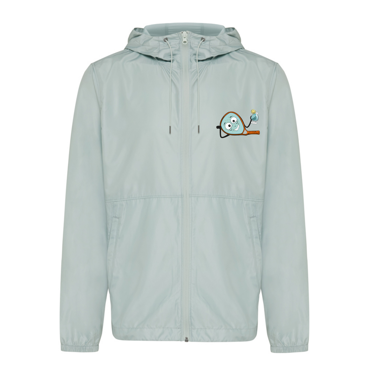 Veste technique Blanche – Logo Cœur – Pack Noir